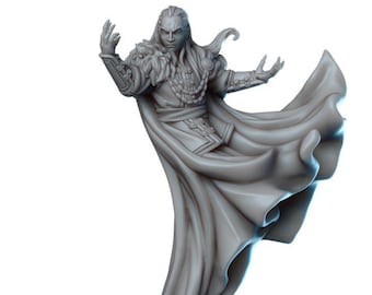 Vampire Lord, Strahd von Zarovich | Gothic Tale - Vae Victis Miniatures | High Resolution Resin