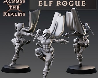 Elf Rogue | Ambush at Green Hill - Across the Realms | 12K High Detail Resin