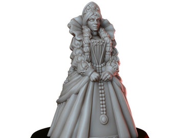 Noble Queen – Miniatura Galaad Per D&D – Royalty NPC Fantasy - Foto 2