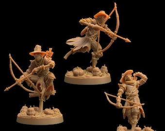 Scarecrows | Halloween Weird World - Dragon Trappers Lodge | D&D | TTRPG | High-Resolution Resin