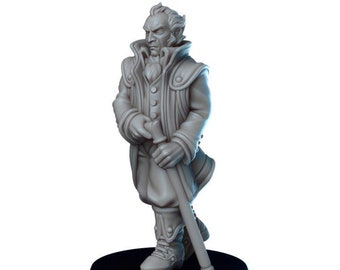 Vampire Slayer, Rudolph van Richten | Gothic Tale - Vae Victis Miniatures | High Resolution Resin