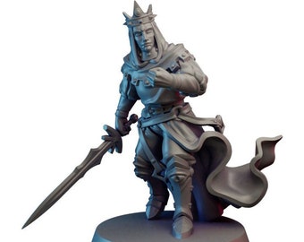 Paladín de culto / Fanáticos de Entrañas - Miniaturas Vae Victis / Resina de alta resolución