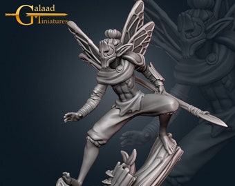 Guardianes de las Hadas / Hadas de las Hadas - Galaad Miniatures / D&D / TTRPG / Resina de alta resolución