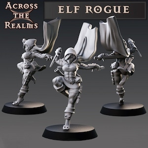 Elf Rogue | Ambush at Green Hill - Across the Realms | 12K High Detail Resin
