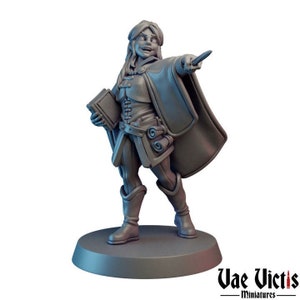 Apprentice Wizard | Cold Steel and Magic Spells - Vae Victis Miniatures | High Resolution Resin