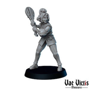 Female Bard | Bar Brawl - Vae Victis Miniatures | High Resolution Resin