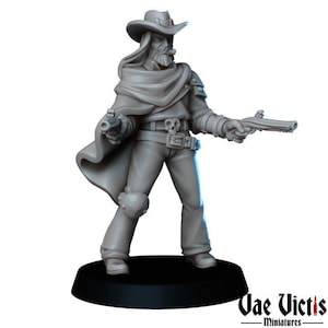 The Gunslinger | The Western Fantasy - Vae Victis Miniatures | High Resolution Resin