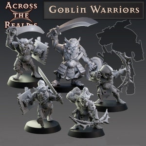 Goblin Warriors | Ambush at Green Hill - Across the Realms | 12K High Detail Resin