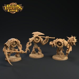 Pumpkin Sentinels | Stocian Halloween - Dragon Trappers Lodge | D&D | TTRPG | High-Resolution Resin
