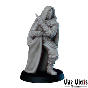 Maskierter Attentäter | Die Diebesgilde – Vae Victis Miniatures | Hochauflösendes Harz