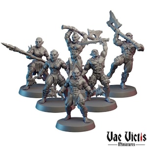 Orc Warriors | Orcs!!! - Vae Victis Miniatures | High Resolution Resin