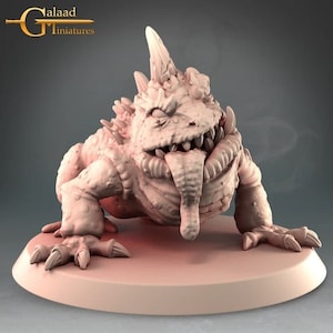 Giant Toad | Into the Woods - Galaad Miniatures | D&D | TTRPG | High-Resolution Resin