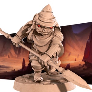 Goblin-krijger | Goblins Pt. 2 - Bite the Bullet | D&D | TTRPG | Hars met hoge resolutie