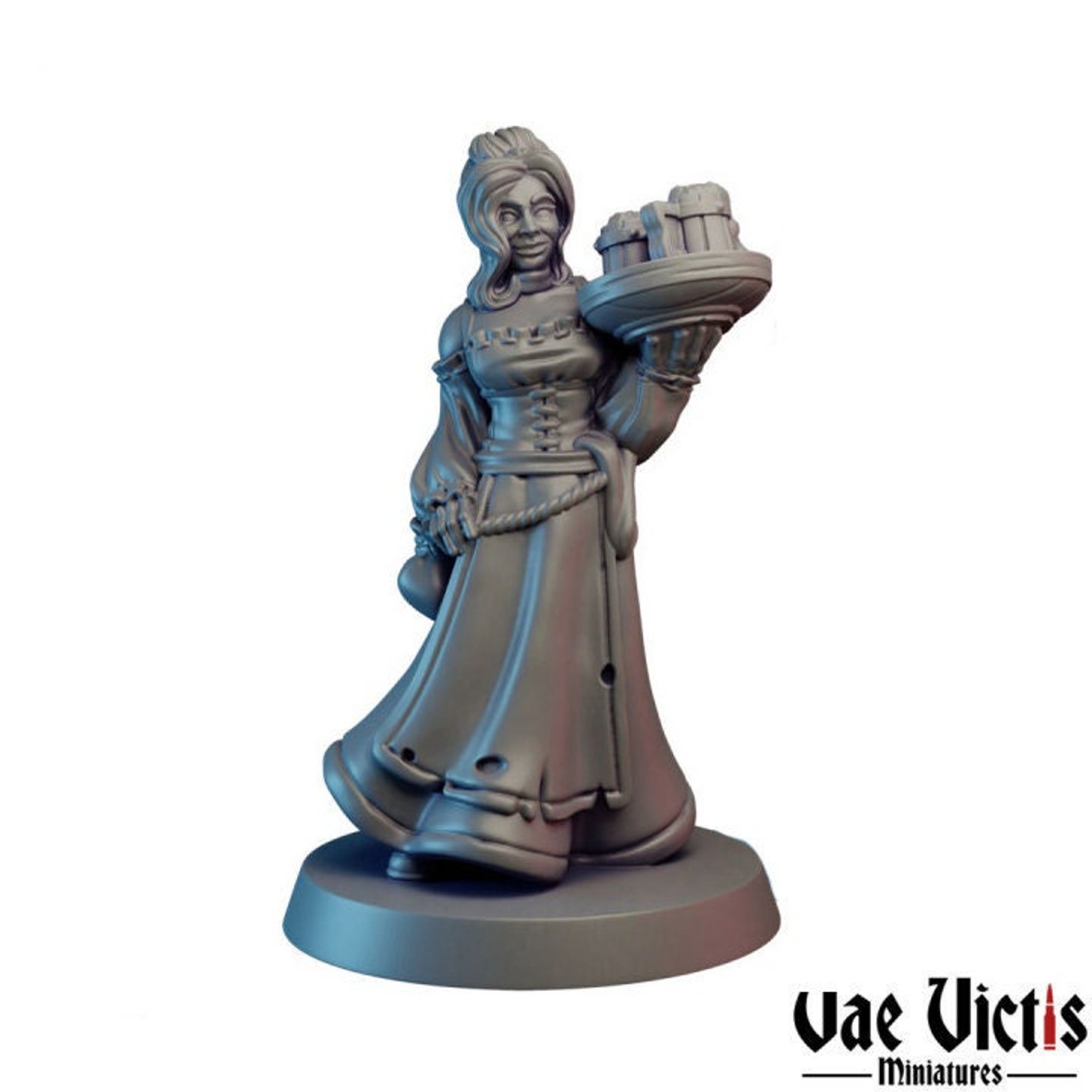 Waitress | Vae Victis Miniatures | High Resolution Resin - Etsy