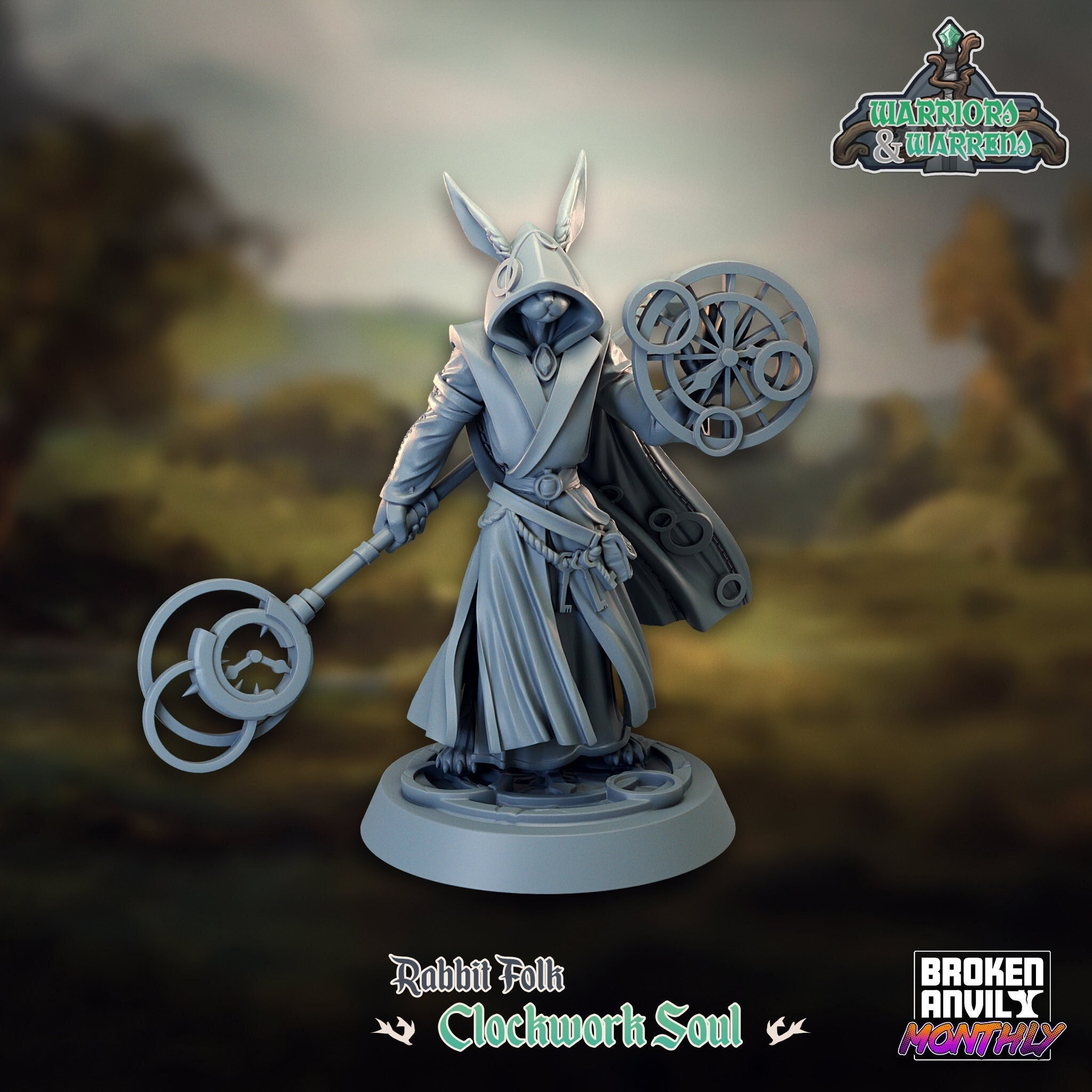 その他 Miniature Anvil Dwarf Rune Lord With Anvil of Doom | Kyoushuneko Miniatures