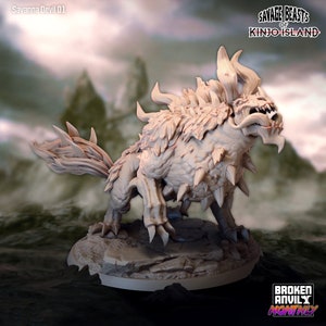 Savanna Devil | Savage Beasts of Kinjo Island - Broken Anvil Miniatures | D&D | TTRPG | High-Resolution Resin