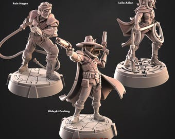 Vampire Hunters | Vampires - Cast n Play | D&D | TTRPG | High-Resolution Resin