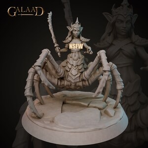Drider 1 NSFW Miniature Galaad Miniatures Dungeons and Dragons