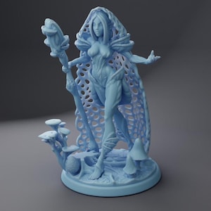 Myco, the Spore Druid | Twin Goddess Miniatures | D&D | TTRPG | High-Resolution Resin
