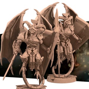 Demon Legion | Demon Dungeon - Bite the Bullet | D&D | TTRPG | High-Resolution Resin