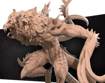 ストレンジャーシングスに登場するデモゴルゴン、D&D DNDミニチュア