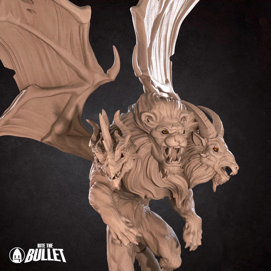 Chimera | Iconic Monsters - Bite the Bullet | D&D | TTRPG | High ...