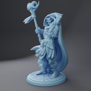 Sexy Lich | Twin Goddess Miniatures | D&D | TTRPG | High-Resolution Resin