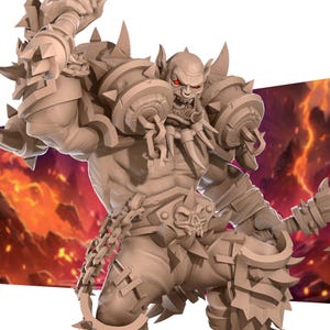 Orc Warrior | Orcs - Bite the Bullet | D&D | TTRPG | High-Resolution Resin