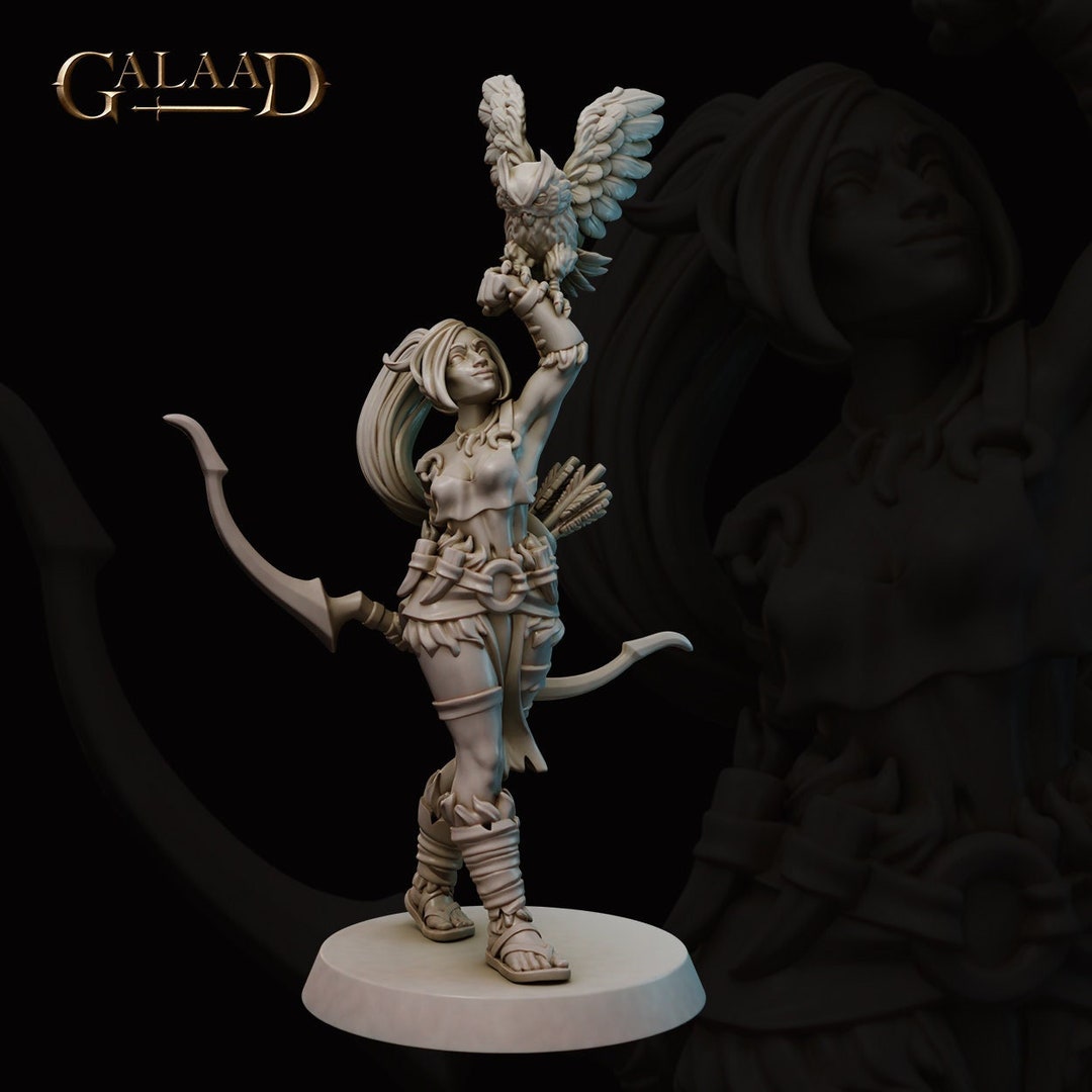 Amazon Beast Master Ranger | Amazons - Galaad Miniatures | D&D | TTRPG ...