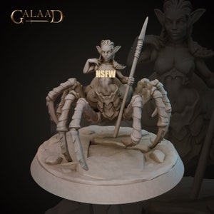 Drider 2 NSFW Miniature Galaad Miniatures Dungeons and Dragons