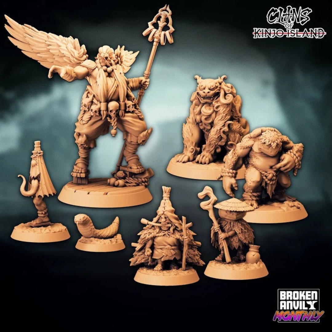 Yokai Spirits | Clans of Kinjo Island - Broken Anvil Miniatures