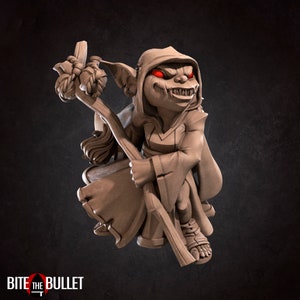 Goblin Wizard | Goblins - Bite the Bullet | D&D | TTRPG | High-Resolution Resin
