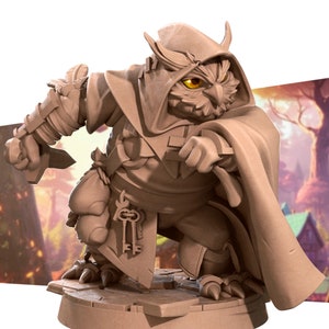 Owlfolk Rogue, Owlin | Owlfolk - Bite the Bullet | D&D | TTRPG | High-Resolution Resin