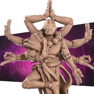 Warforged Monk | Warforged - Bite the Bullet | D&D | TTRPG | High-Resolution Resin