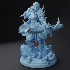 Koume, the Human Ranger | Twin Goddess Miniatures | D&D | TTRPG | High-Resolution Resin