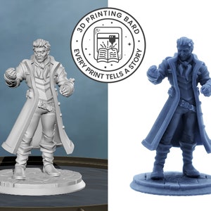 Custom 12K Hero Forge / Eldritch Foundry Resin Miniature 3D Printing Service