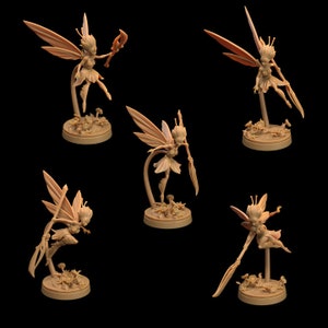 Seelie Guards Glaive Miniature Dragon Trappers Lodge Dungeons and Dragons