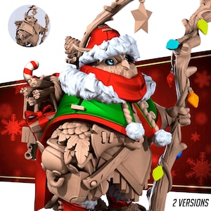Forest Keeper Owlfolk | Bullet Town Christmas - Bite the Bullet | D&D | TTRPG | High-Resolution Resin