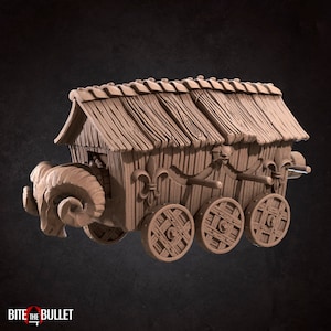 Battering Ram | War Sisters - Bite the Bullet | D&D | TTRPG | Resina de alta resolução