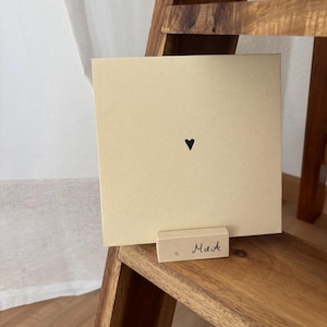Cadeau de mariage personnalisé | Porte-cartes | Porte-photo | Porte-cartes postales | Cadeau photo | Présentoir à cartes | Porte-cartes de menu