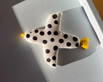 Macchie di uccelli imperfette | Decorazione da parete | Decorazione da appendere | Decorazione con uccelli | Arte murale | Idea regalo artistica | Dipinto a mano | Fatto a mano | Magnete
