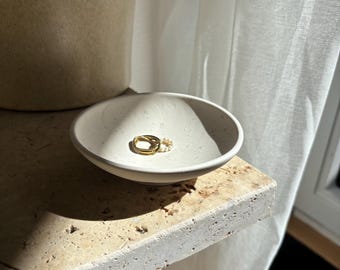 Ronde kom | Opbergruimte | Sieradenschaal | Sleutelkom | Decoratieve kom | Zeepbakje | Badkameropbergruimte | Sieradenkom