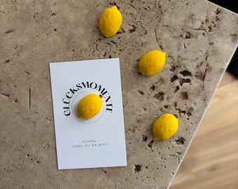 Lemon handmade wedding favor magnet | Wedding favors | Christening gift | Communion gift | Table decoration | Guest gift | Wedding