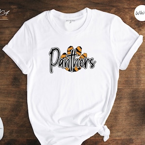 Panthers Team Shirt, Team Mascot Shirt, Panthers Fan Shirt, Panthers School Shirt, Panthers Team Spirit Tee