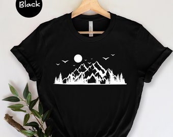 Nature Casual Tops Tees Sunset by Lake View Casual Tshirt O Neck Female Tops Nature Casual Tops Tees Sunset by Lake View Casual Tshirt O Neck Female Tops
