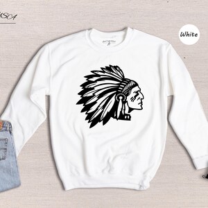 Native American Tee: Son of American Indian Chief Shirt, Feather Design | 100% Cotton, Unisex Fit | Multiple Sizes 画像 8