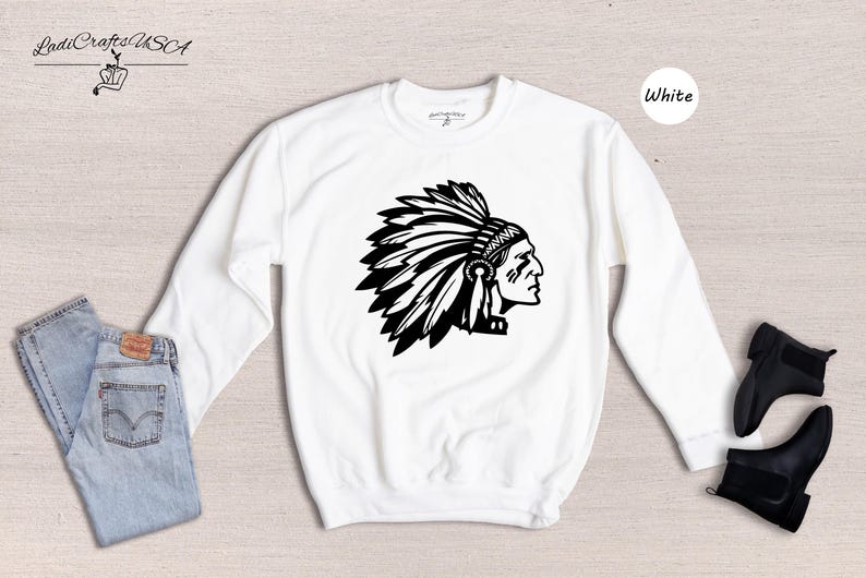 Native American Tee: Son of American Indian Chief Shirt, Feather Design | 100% Cotton, Unisex Fit | Multiple Sizes 画像 8