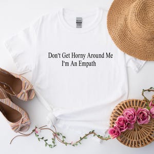Funny Empath Meme Shirt - Shirts That Go Hard Trendy Graphic Tee - Y2K Inspired, Cotton Blend, Unisex Wear