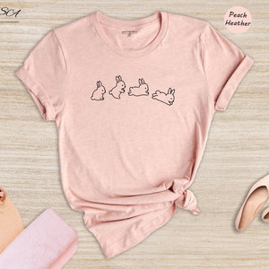 Rabbit Shirt, Baby Bunny Shirt, Easter Shirt, Cute Bunny Shirt, Easter Bunny Shirt, Rabbit Lover Gift, Cute Easter Shirt, Bunny Lover Gift