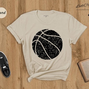 Vintage Basketball Shirt, Ball T-Shirt, Game Day Tee, Sport Shirt, Sport Gift, Basketball Lover Shirt,  Basketball Lover Gift, Team Shirt